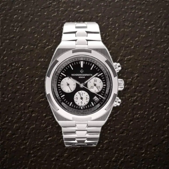 Vacheron Constantin Overseas Chronograph 42.5 (Steel), reference 5500V/110A-B481, at Yousef Watch