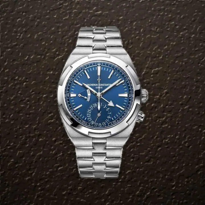 Vacheron Constantin Overseas Dual Time 41 (Blue Dial), reference 7900V/110A-B334, at Yousef Watch