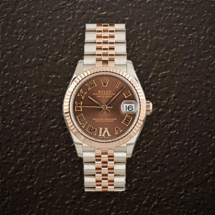 Rolex Datejust 31 (Chocolate Jubilee), reference 278271G, at Yousef Watch
