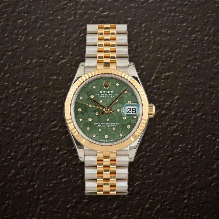 Rolex Datejust 31 (Green Jubilee), reference 278273VI, at Yousef Watch