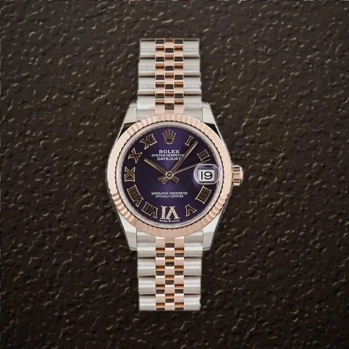 Rolex Datejust 31 (Purple VI Jubilee), reference 278271, at Yousef Watch