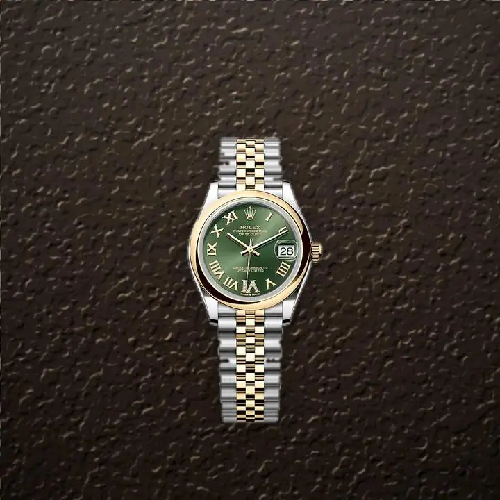 Rolex Datejust 31 (Green), reference 278243G, at Yousef Watch