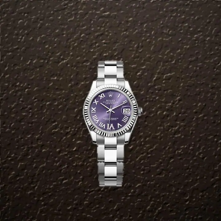 Rolex Datejust 31 (Purple), reference 278274VI, at Yousef Watch