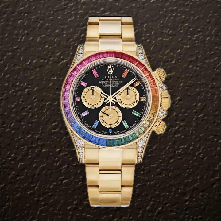 Rolex Cosmograph Daytona (Rainbow) at Yousef Watch