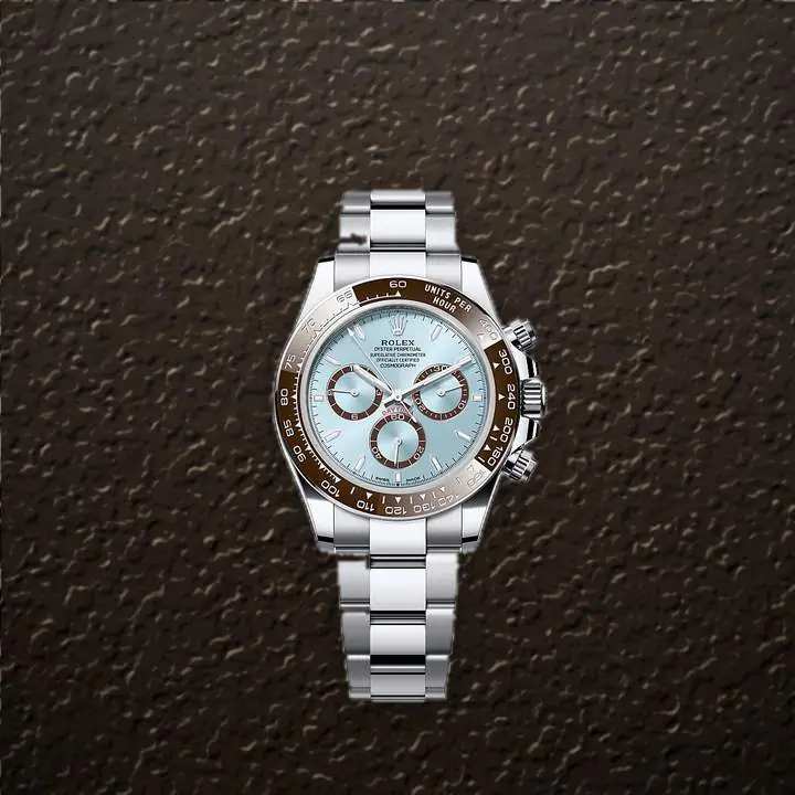 Rolex Cosmograph Daytona (Platinum Ice Blue), reference 126506, at Yousef Watch