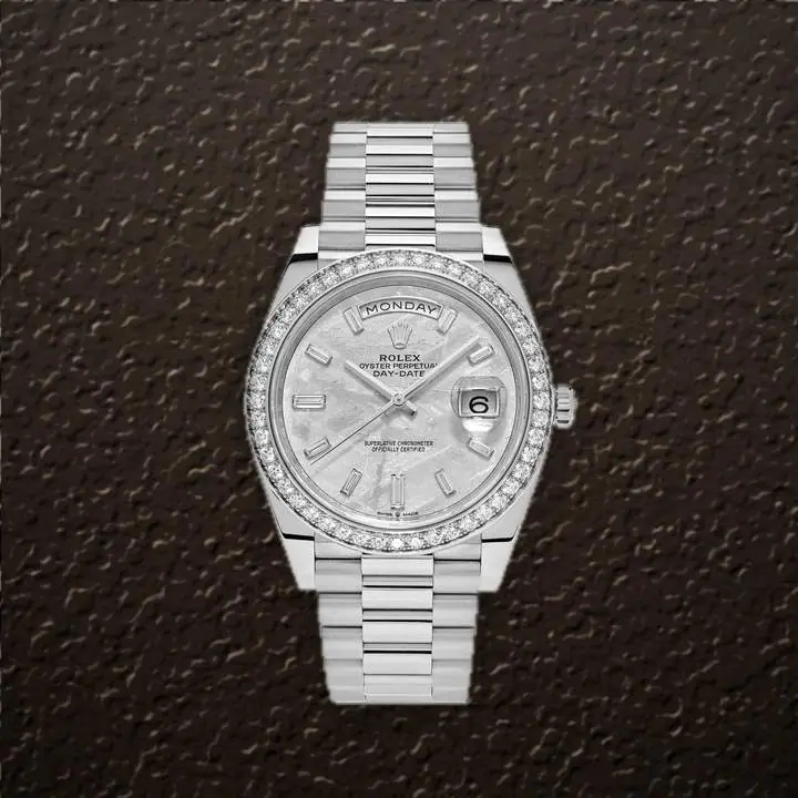 Rolex Day-Date 40 (Meteorite), reference 228349RBR, at Yousef Watch