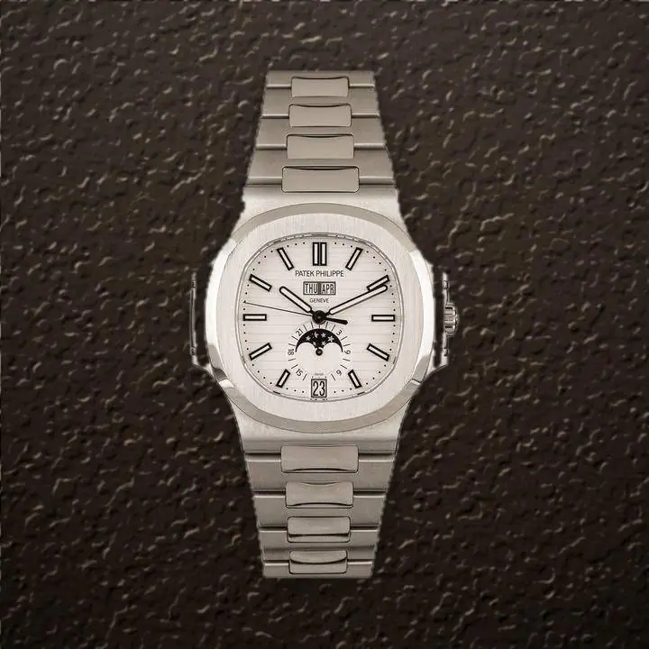 Patek Philippe Nautilus (Silver Dial), reference 5726/1A-010, at Yousef Watch