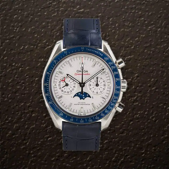 Omega Speedmaster Moonphase (Silver Dial) at Yousef Watch