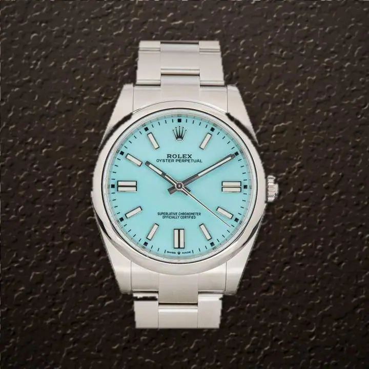 Rolex Oyster Perpetual 41 (Turquoise), reference 124300, at Yousef Watch