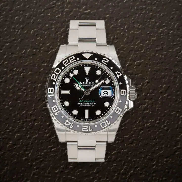Rolex GMT-Master II (Bruce Wayne), reference 126710GRNR, at Yousef Watch