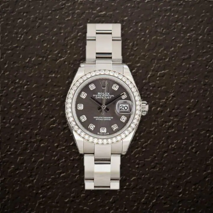 Rolex Lady-Datejust (Slate Dial), reference 279384RBR, at Yousef Watch