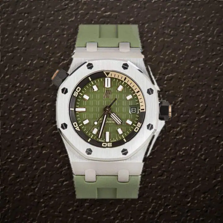 Audemars Piguet Royal Oak Offshore Diver, reference 15720ST.OO.A052CA.01, at Yousef Watch