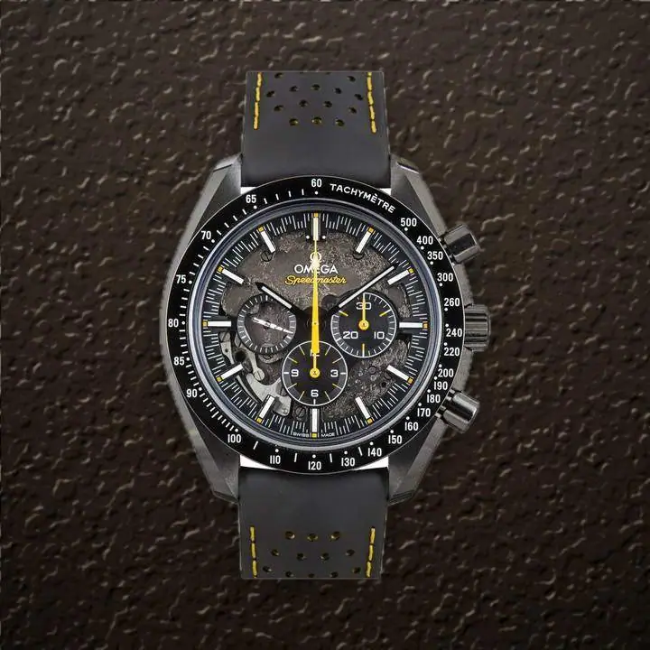 Omega Speedmaster Dark Side of the Moon (Apollo 8), reference 310.92.44.50.01.001, at Yousef Watch