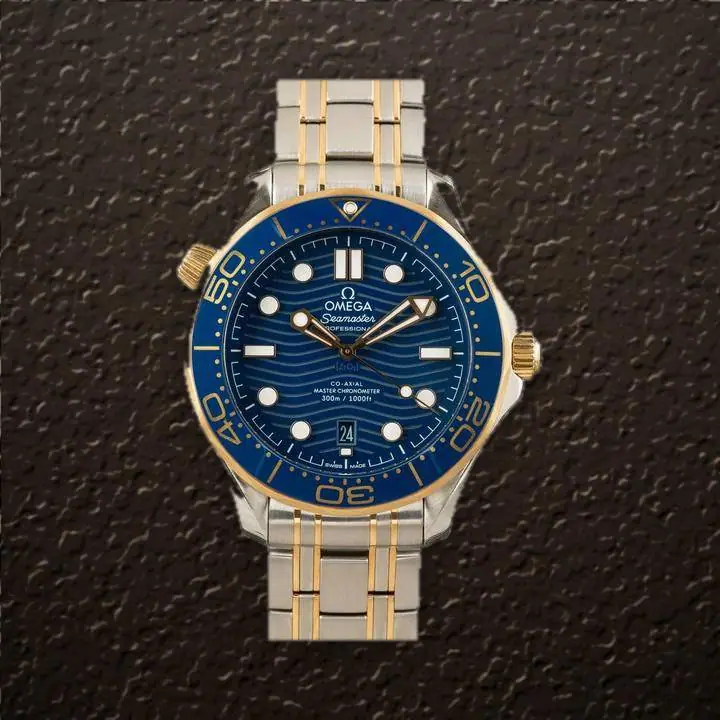 Omega Seamaster Diver 300M (Blue Dial), reference 210.20.42.20.03.001, at Yousef Watch