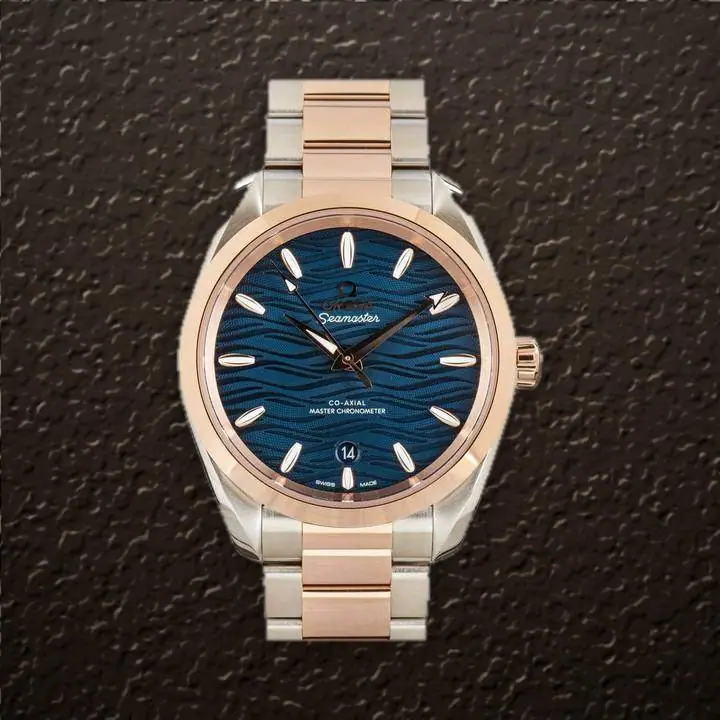 Omega Seamaster Aqua Terra (Blue Dial), reference 220.20.38.20.03.001, at Yousef Watch