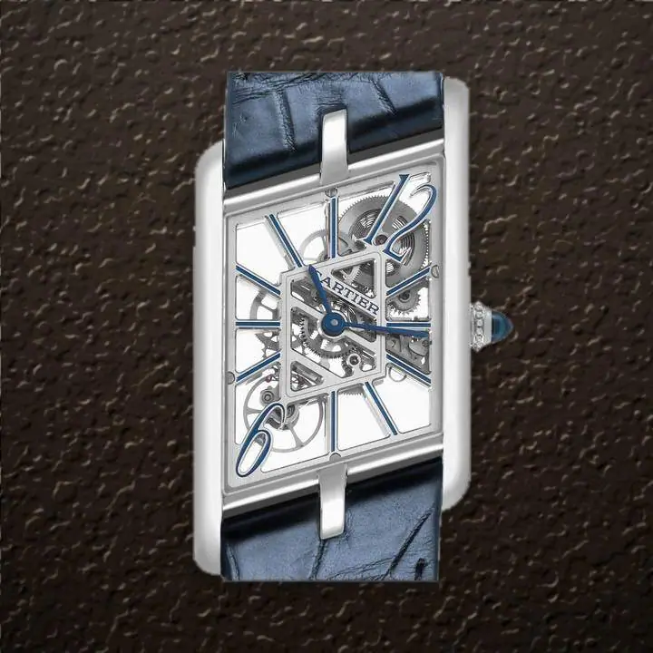 Cartier Tank (Skeleton Dial) at Yousef Watch