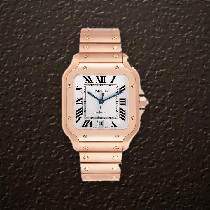 Cartier Santos de Cartier Large (Silver Dial), reference WGSA0007, at Yousef Watch