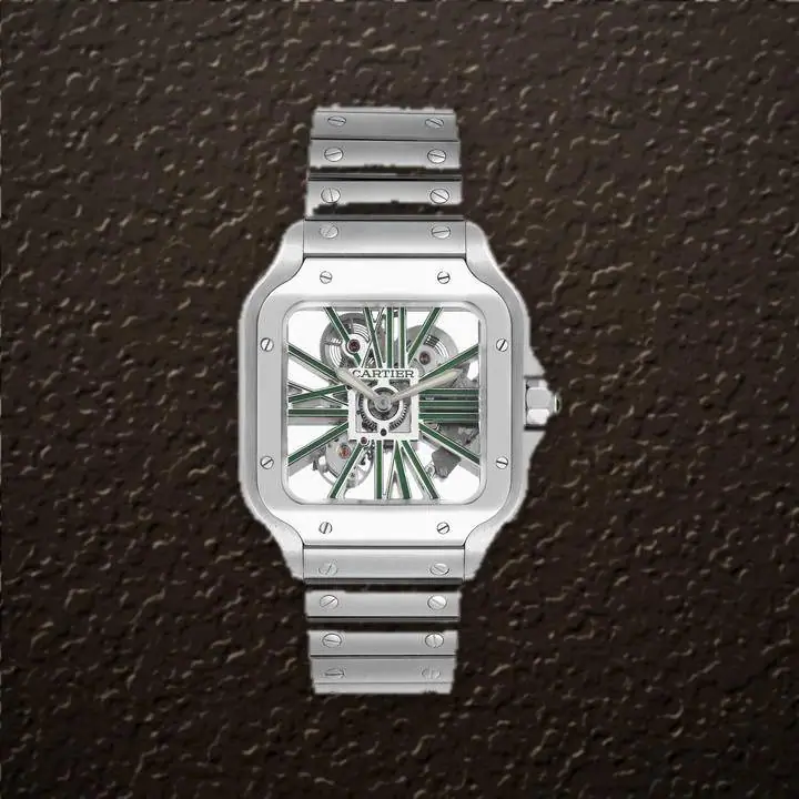 Cartier Santos de Cartier (Skeleton Dial), reference WHSA0028, at Yousef Watch