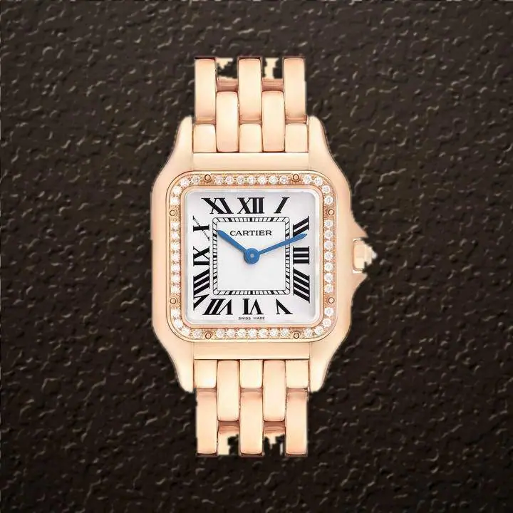 Cartier Panthère de Cartier Medium (Silver opaline Dial), reference WJPN0009, at Yousef Watch