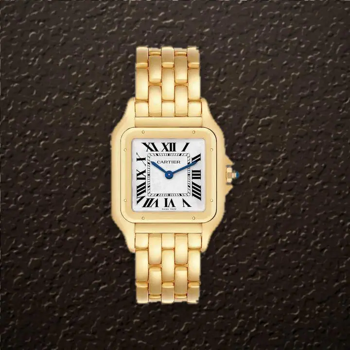 Cartier Panthère de Cartier Large (Silver grained Dial), reference WGPN0041, at Yousef Watch