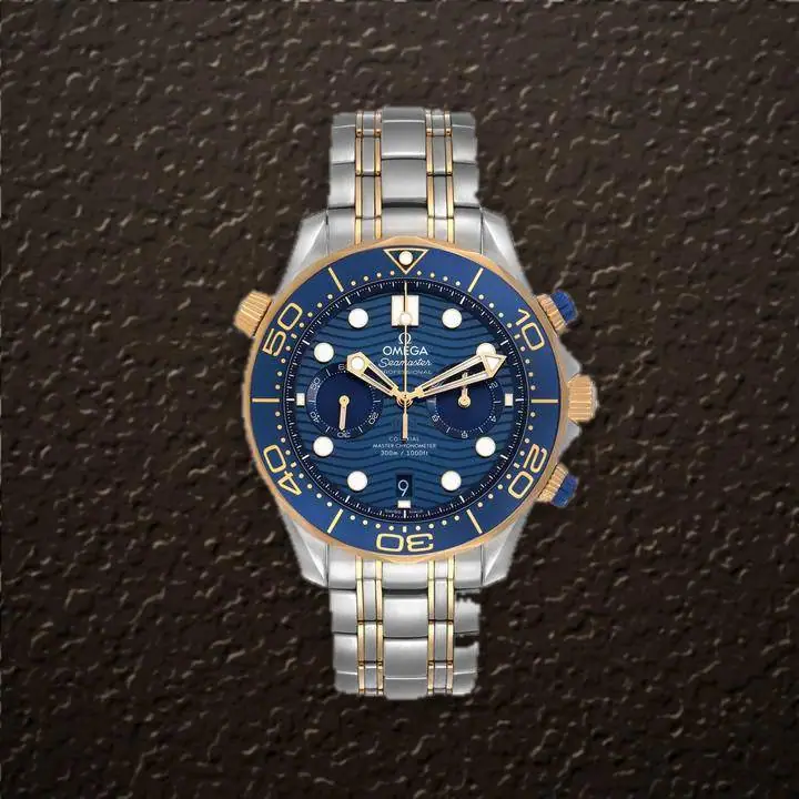 Omega Seamaster Diver 300M (Blue Dial), reference 210.20.44.51.03.001, at Yousef Watch