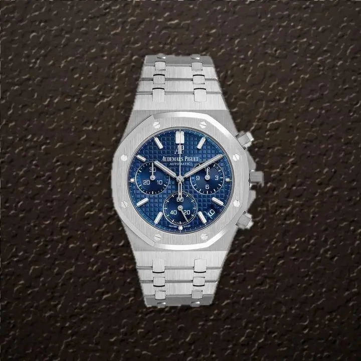 Audemars Piguet Royal Oak 41 (Blue Dial), reference 26239BC.OO.1220BC.01, at Yousef Watch