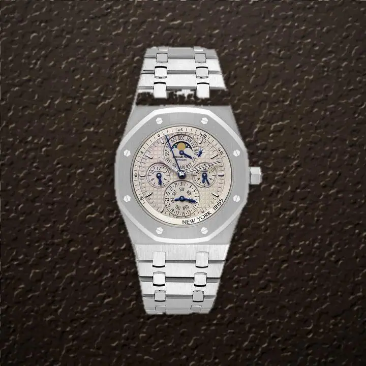 Audemars Piguet Royal Oak 42 (Silver Dial), reference 26603ST, at Yousef Watch
