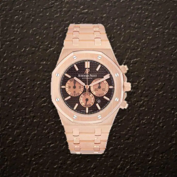 Audemars Piguet Royal Oak 41 (Brown Dial), reference 26331OR.OO.1220OR.02, at Yousef Watch