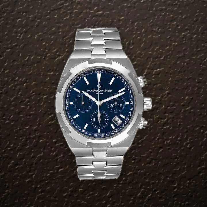 Vacheron Constantin Overseas 43 (Blue lacquered Dial), reference 5500V/110A-B148, at Yousef Watch
