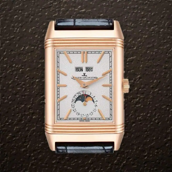 Jaeger-LeCoultre Reverso Tribute (Silver grained Dial) at Yousef Watch
