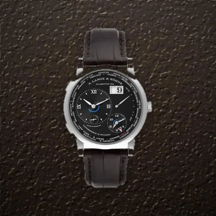 A. Lange & Söhne Lange 1 (Black Dial), reference 136.029, at Yousef Watch