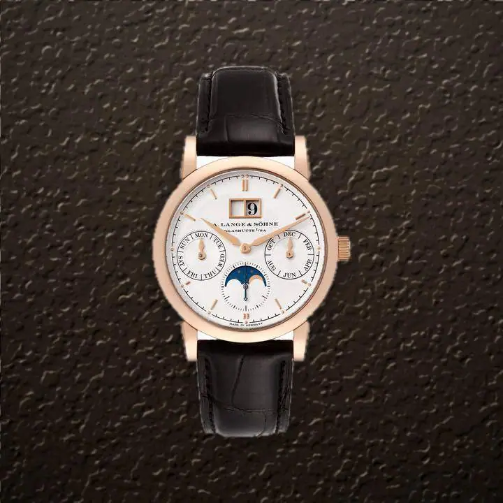 A. Lange & Söhne Saxonia (Silver Dial), reference 330.032, at Yousef Watch