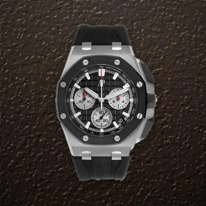 Audemars Piguet Royal Oak Offshore Chronograph (Black Dial), reference 26420SO.OO.A002CA.01, at Yousef Watch