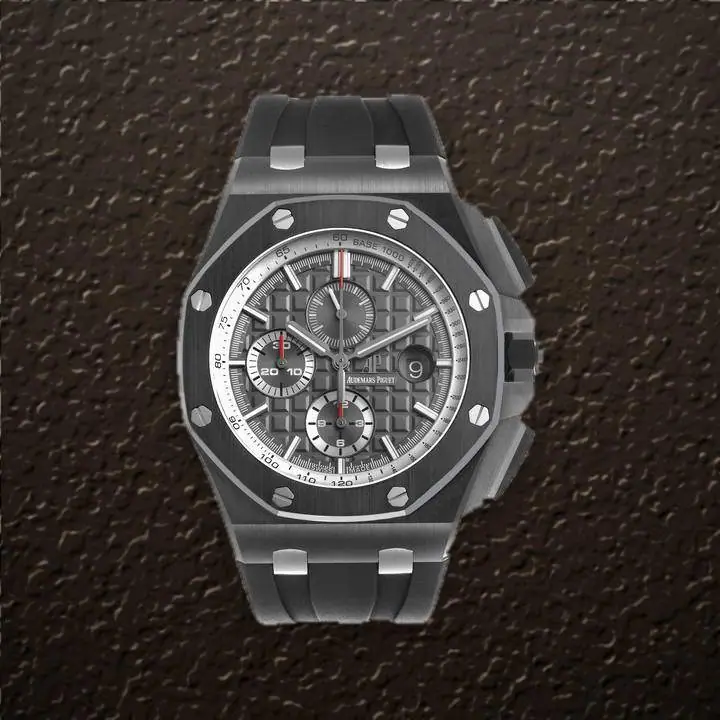 Audemars Piguet Royal Oak Offshore Chronograph (Grey Dial), reference 26405CE.OO.A002CA.01, at Yousef Watch