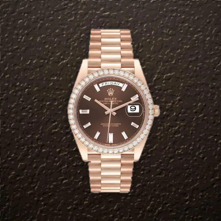 Rolex Day-Date 40 (Diamonds), reference 228345, at Yousef Watch