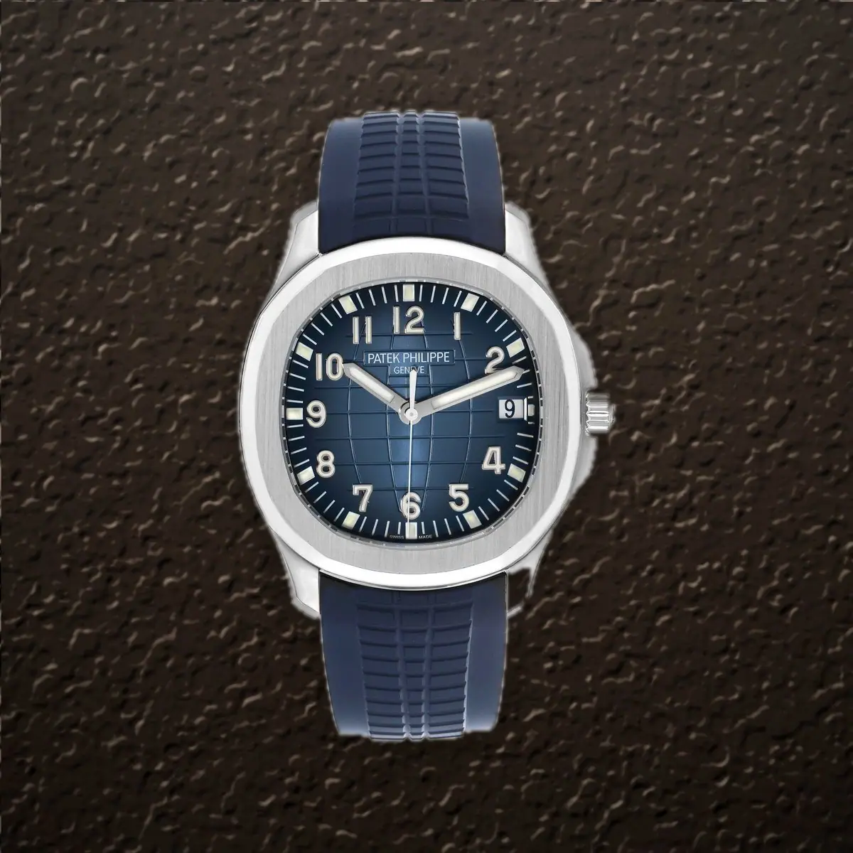Patek Philippe Aquanaut Jumbo (Blue Dial), reference 5168G-001