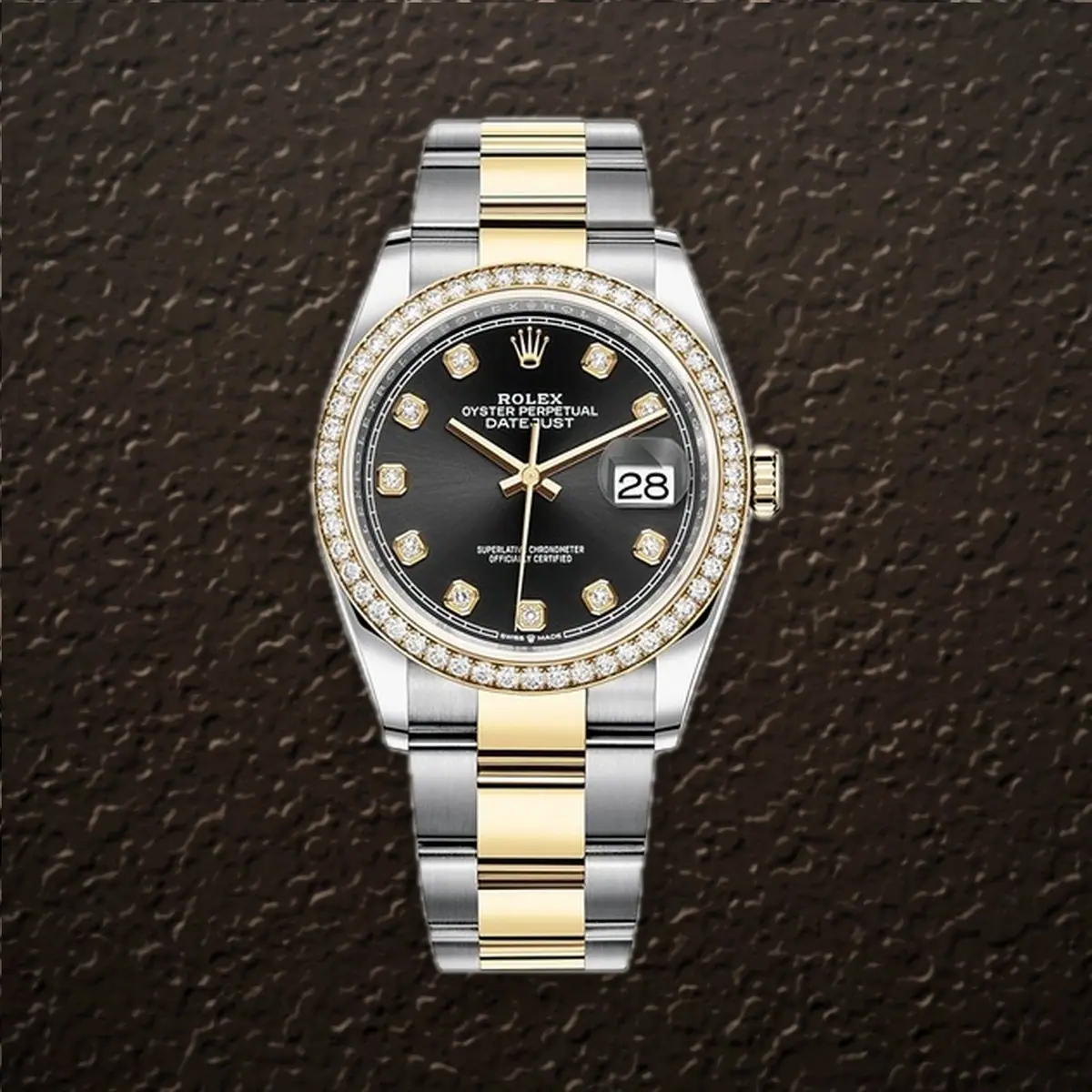 Rolex Datejust 36 (Black Diamond), reference 126283RBR