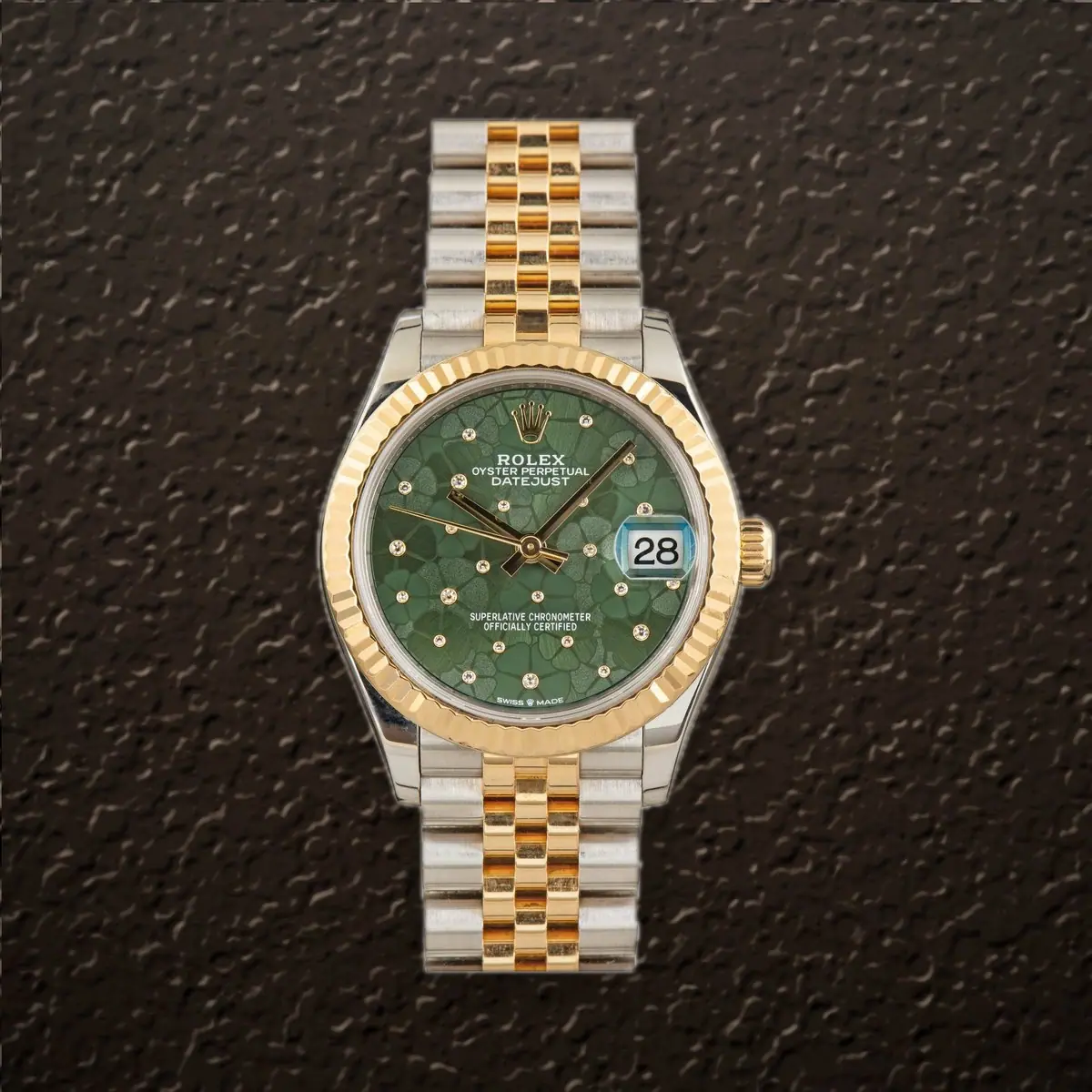 Rolex Datejust 31 (Green Jubilee), reference 278273VI