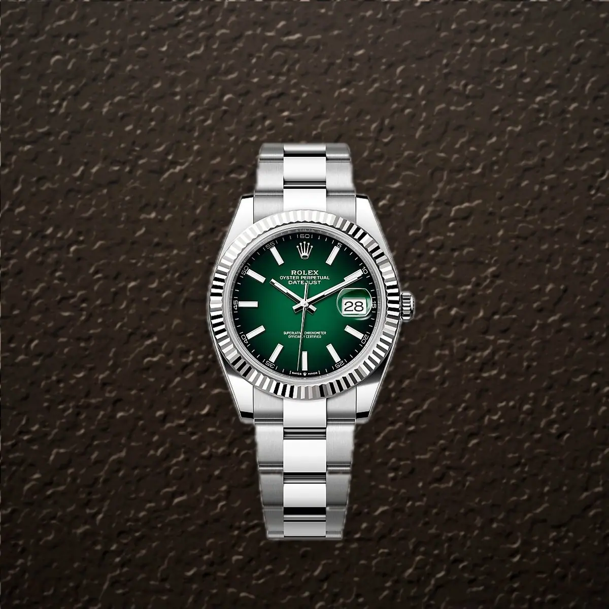 Rolex Datejust 41 (Green Ombre), reference 126334