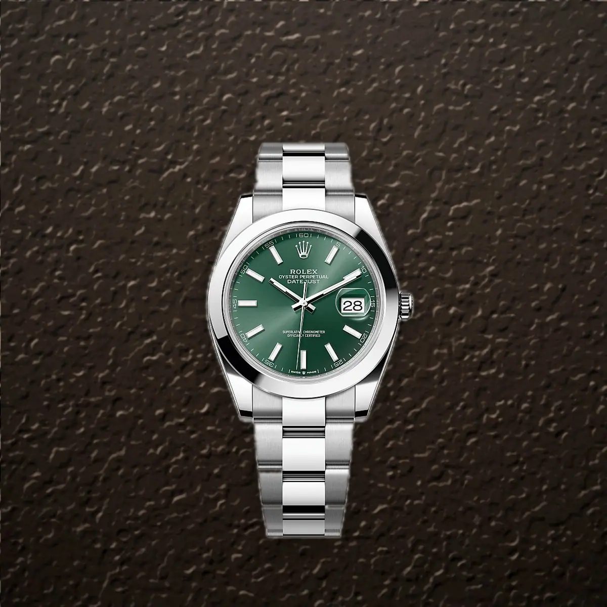 Rolex Datejust 41 (Green Index 41mm), reference 126300