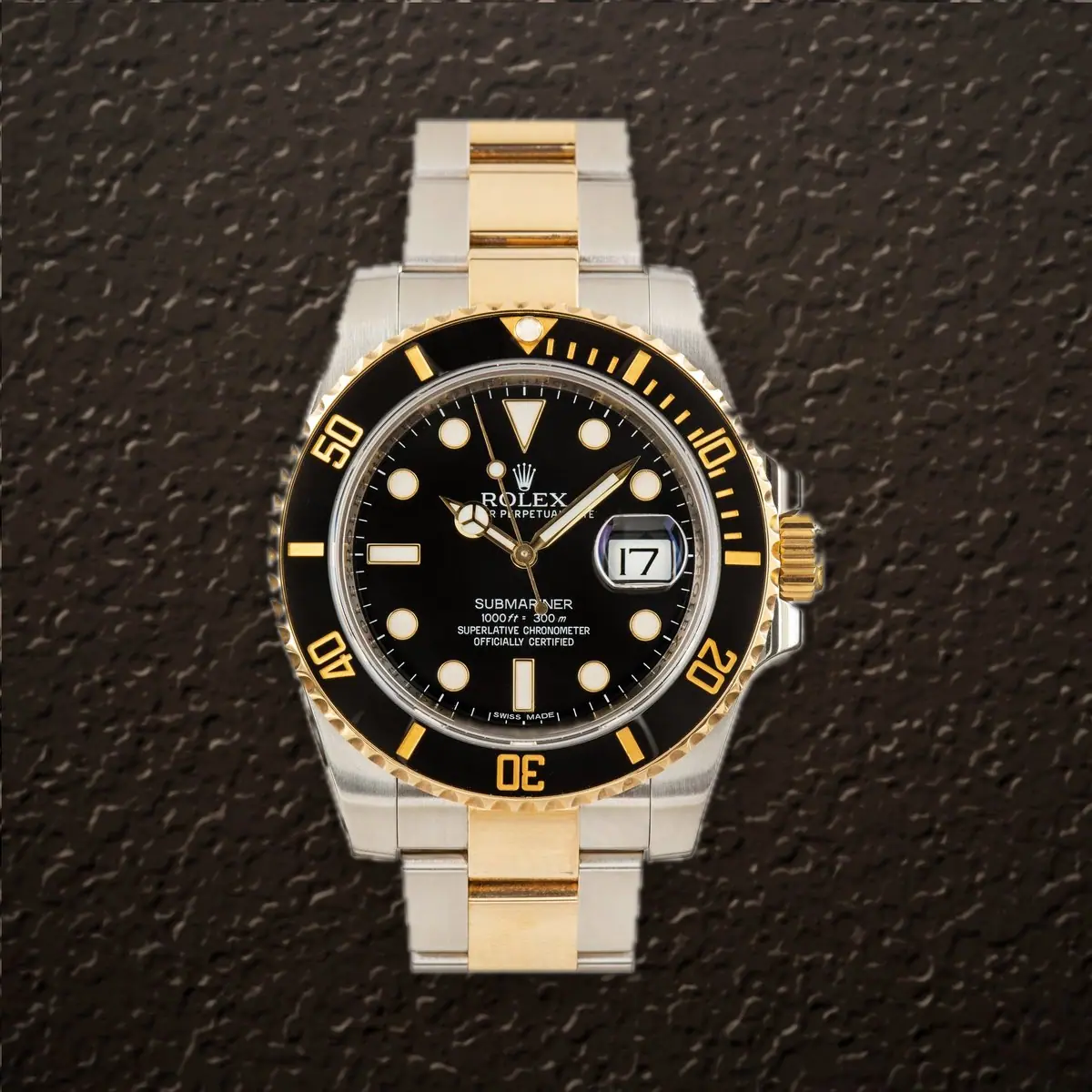 Rolex Submariner Date (Black Dial), reference 116613LN
