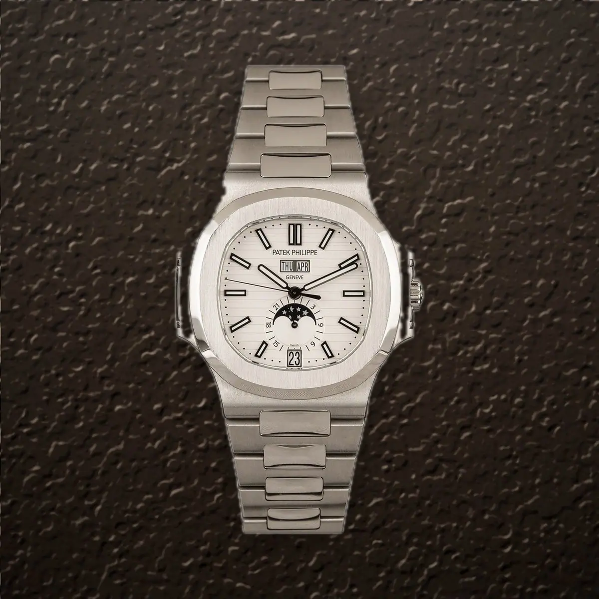 Patek Philippe Nautilus (Silver Dial), reference 5726/1A-010