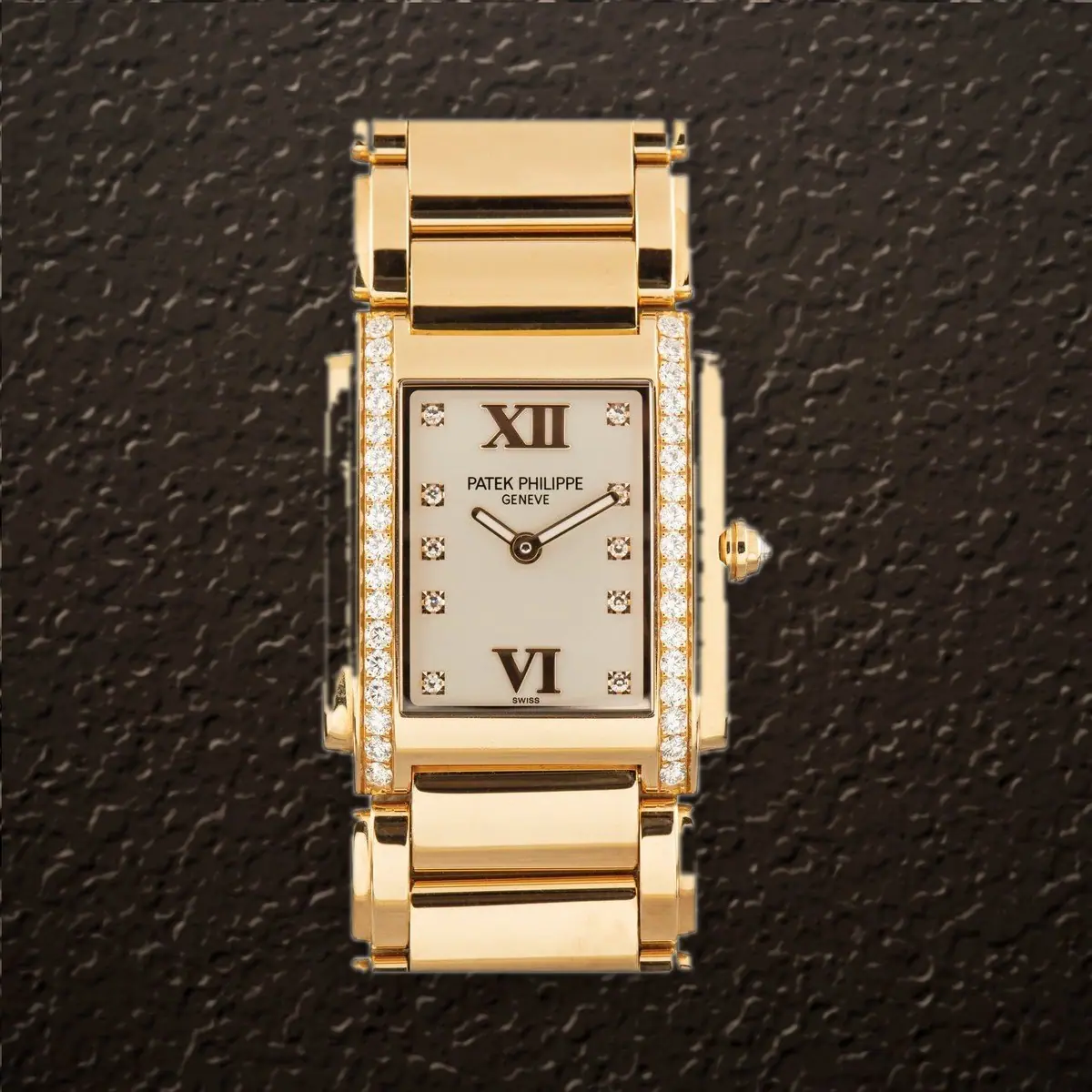 Patek Philippe Twenty~4 (Silver Dial), reference 4910/11R-011
