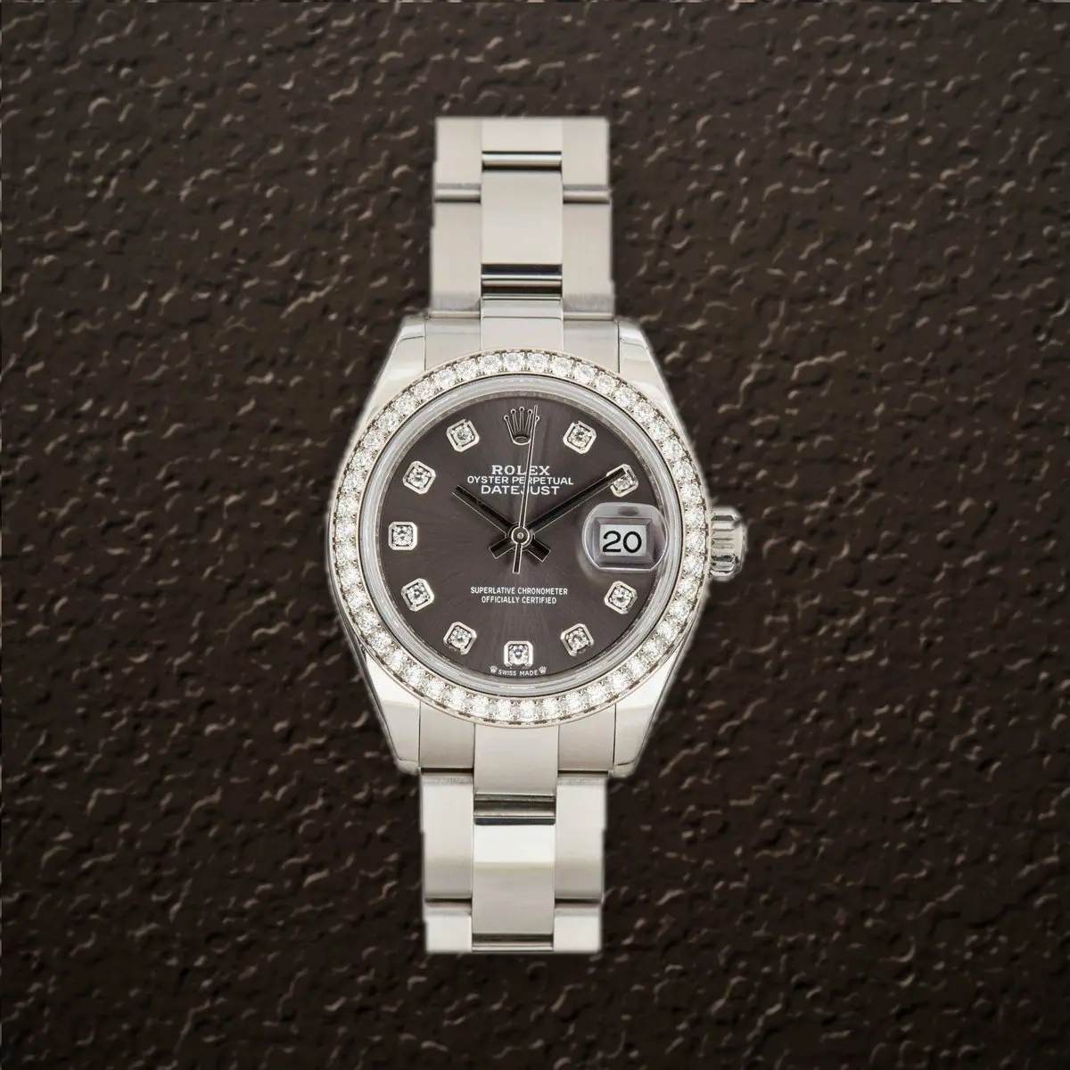 Rolex Lady-Datejust (Slate Dial), reference 279384RBR