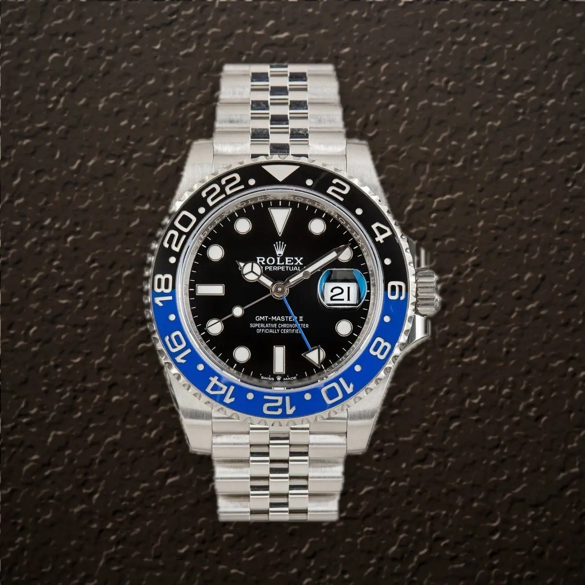 Rolex GMT-Master II (Batgirl), reference 126710BLNR