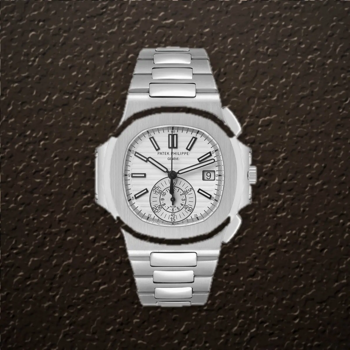 Patek Philippe Nautilus (White Dial), reference 5980/1A-019
