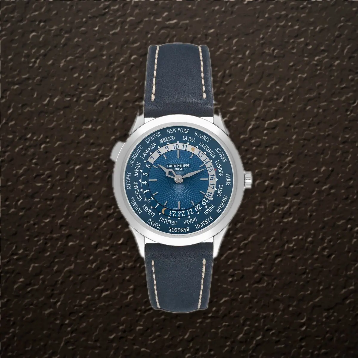 Patek Philippe World Time (Blue Dial), reference 5230P-001