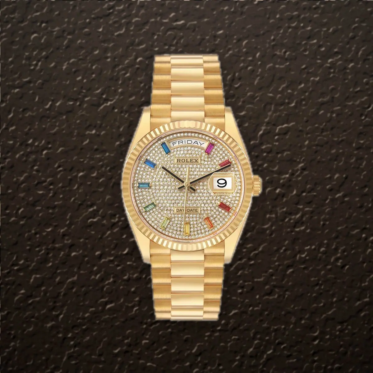 Rolex Day-Date (Rainbow), reference 128238