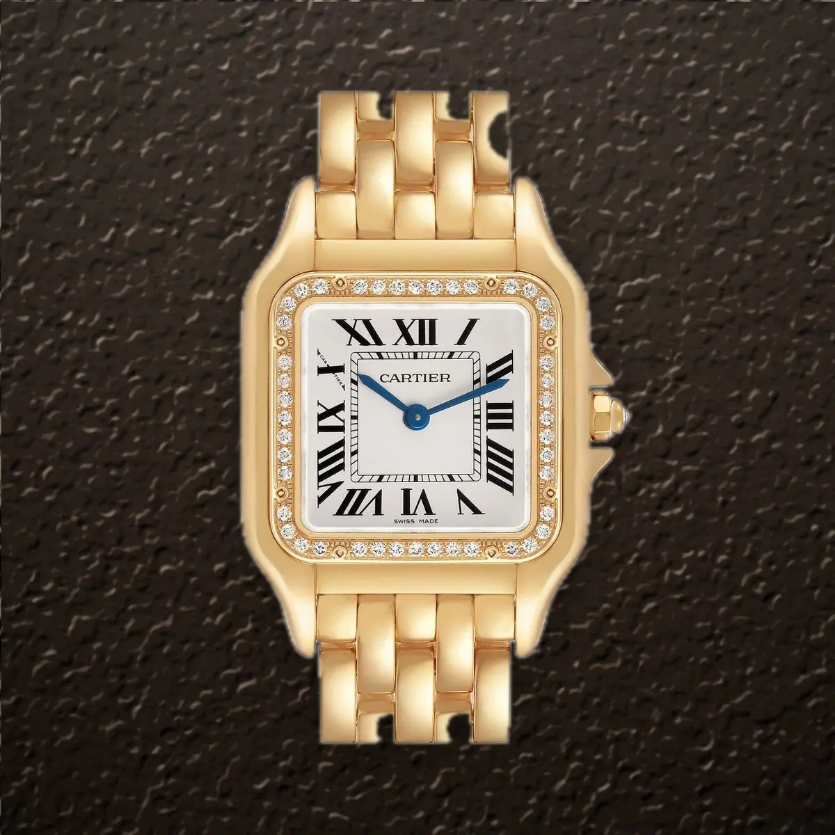 Cartier Panthère de Cartier Medium (Silver opaline Dial), reference WJPN0066