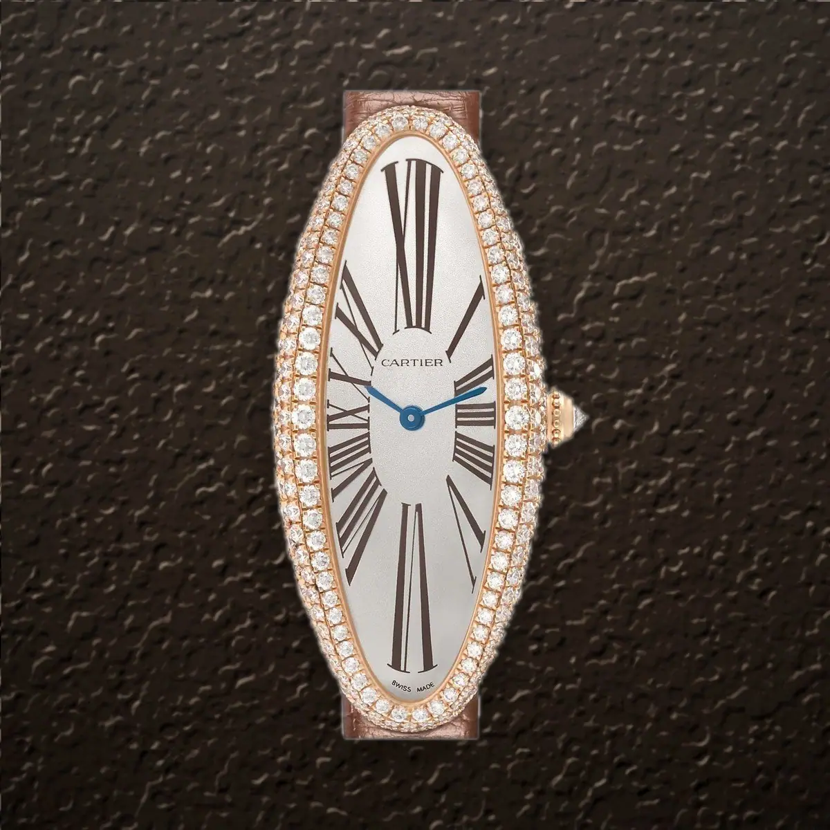 Cartier Baignoire Allongée (Silver Dial), reference WJBA0006